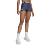 Under Armour HeatGear Authentics Shorty Γυναικείο Κολάν Σορτς Μπλε Navy