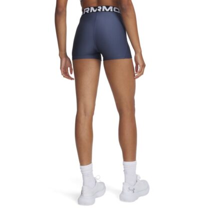 Under Armour HeatGear Authentics Shorty Γυναικείο Κολάν Σορτς Μπλε Navy