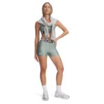 Under Armour HeatGear Authentics Shorty Γυναικείο Κολάν Σορτς Βεραμάν