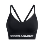 Under Armour Vanish Seamless Low Bra Γυναικείο Αθλητικό Μπουστάκι Μαύρο