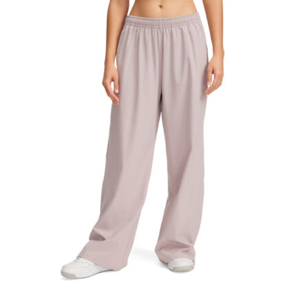 Under Armour Armoursport Wide Leg Pants Παντελόνι Φόρμας Ροζ