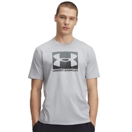 Under Armour Boxed Sports Updated SS Ανδρικό Κοντομάνικο Γκρι