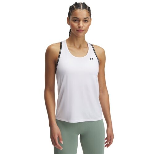Under Armour Tech Knockout Tank Γυναικείo Aμάνικο Λευκό