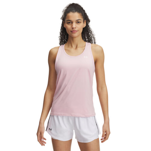 Under Armour Tech Knockout Tank Γυναικείo Aμάνικο Ροζ