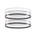 Under Armour Mini Elastic 6P Αθλητικό Περιμετώπιο Mαύρο / Γκρι / Λευκό