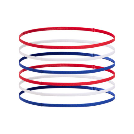 Under Armour Mini Elastic 6P Αθλητικό Περιμετώπιο Mπλε / Κόκκινο / Λευκό