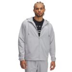 Under Armour Rival Woven Windbreaker Ανδρικό Αντιανεμικό Γκρι