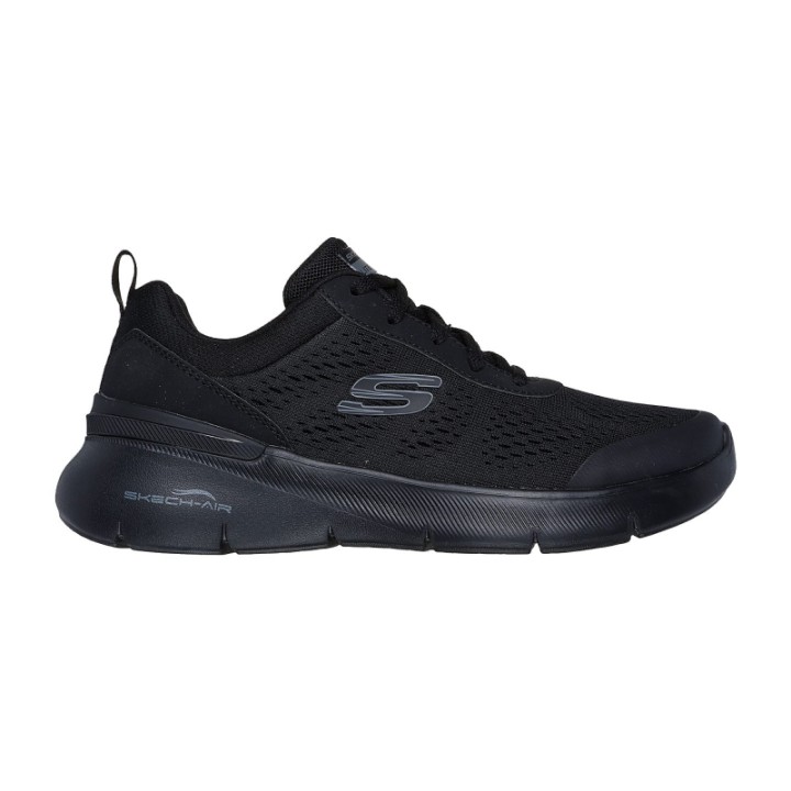 Skechers Air Dynamight 2.0 - New Heights Γυναικεία Αθλητικά Παπούτσια Μαύρα