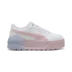Puma Karmen II IDOL Blurry Dreams Jr Παιδικά Sneakers Λευκά / Ροζ / Σιέλ