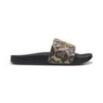 Puma Leadcat 2.0 Snake Chic Γυναικείες Παντόφλες Μαύρες / Χρυσό