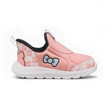 Puma x Hello Kitty & Friends Fun Racer 2 Sliptech Inf Βρεφικά Παπούτσια Τρεξίματος Σομόν