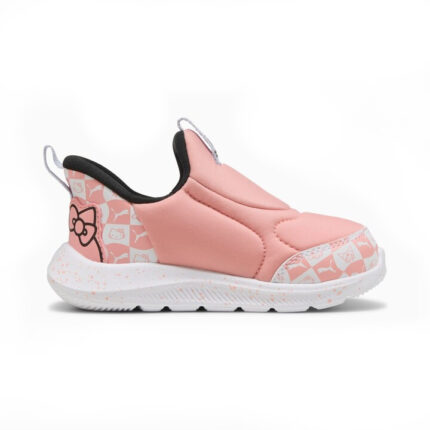 Puma x Hello Kitty & Friends Fun Racer 2 Sliptech Inf Βρεφικά Παπούτσια Τρεξίματος Σομόν