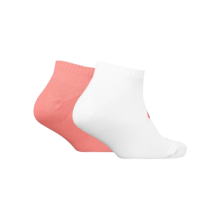 Puma Flower Sneaker Socks 2P Παιδικές Κάλτσες Σομόν / Λευκές