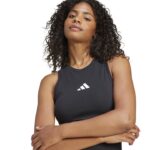 adidas Future Icons Small Logo Dress Γυναικείο Φόρεμα Αμάνικο Μαύρο