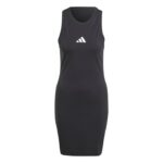 adidas Future Icons Small Logo Dress Γυναικείο Φόρεμα Αμάνικο Μαύρο