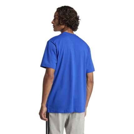 adidas Essentials Small Logo Single Jersey Tee Ανδρική Κοντομάνικη Μπλε