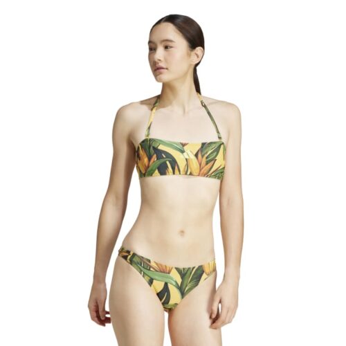 adidas x FARM Neckholder Bikini Set Σετ Μπικίνι Κίτρινο / Πράσινο