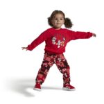 adidas Bubblecomfy Shoes Kids Βρεφικά Sneakers Slip-on Κόκκινα