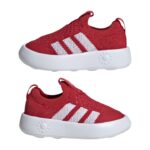 adidas Bubblecomfy Shoes Kids Βρεφικά Sneakers Slip-on Κόκκινα