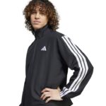 adidas Sportswear Basic 3-Stripes Woven Track Suit Ανδρικό Σετ Φόρμας Μαύρο