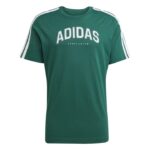 adidas Codes Collegiate Linear Graphic Tee Ανδρικό Κοντομάνικο Πράσινο