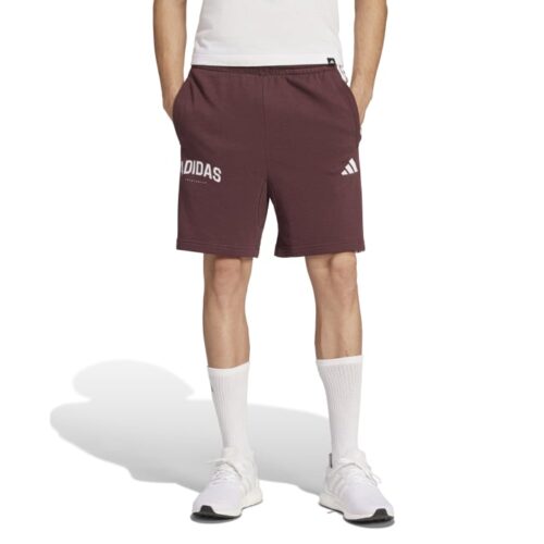 adidas 3-Stripes Shorts Ανδρική Βερμούδα Μπορντό