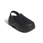 adidas Adilette Platform Clogs Γυναικεία Σαμπό Μαύρα