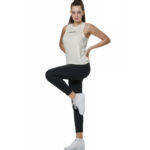 Body Action 7/8 Length Tights Black Γυναικείο Κολάν Μάυρο