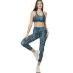 Body Action High-Waisted 7/8 Leggings Pine Muzzle Γυναικείο Ψηλόμεσο Κολάν Πράσινο