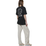 Body Action Wide-Leg Trousers Salt Ecru Γυναικείο Παντελόνι Φαρδύ με Κουμπιά Εκρού