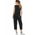 Body Action Crop Wide-Leg Pants Black Γυναικειο Παντελόνι Ίσιο Κάπρι Μαύρο