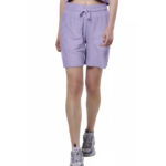 Body Action Beach High Waist Shorts Lavender Chalk Γυναικεία Βερμούδα Σορτς Μωβ