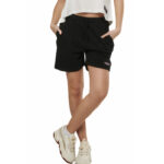 Body Action Gymtech Sweat Shorts Black Γυναικείο Σορτς / Βερμούδα Μαύρο