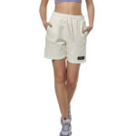 Body Action Gymtech Sweat Shorts White Alyssum Γυναικείο Σορτς / Βερμούδα Εκρού