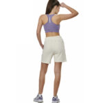 Body Action Gymtech Sweat Shorts White Alyssum Γυναικείο Σορτς / Βερμούδα Εκρού