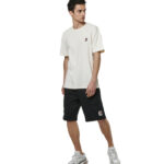 Body Action French Terry Jogging Shorts Black Ανδρική Βερμούδα Μαύρη