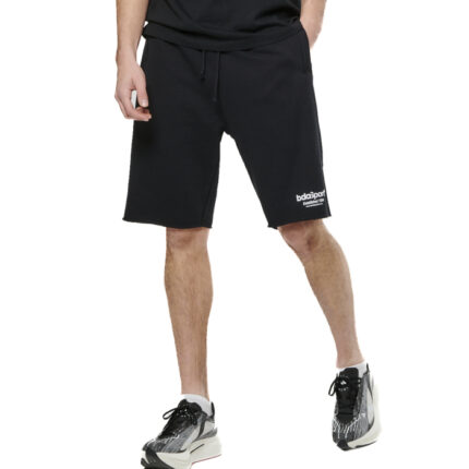 Body Action Sportswear Shorts Black Ανδρική Βερμούδα Μάυρη