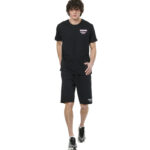 Body Action Sportswear Shorts Black Ανδρική Βερμούδα Μάυρη