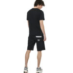 Body Action Sportswear Shorts Black Ανδρική Βερμούδα Μάυρη