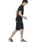 Body Action Sportswear Shorts Black Ανδρική Βερμούδα Μάυρη