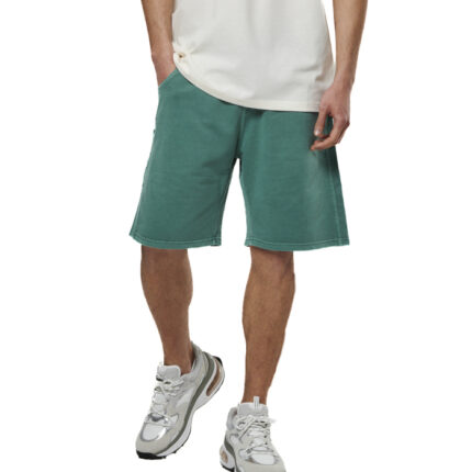 Body Action Natural Dye Carpenter Shorts Pine Green Ανδρική Βερμούδα Πράσινη