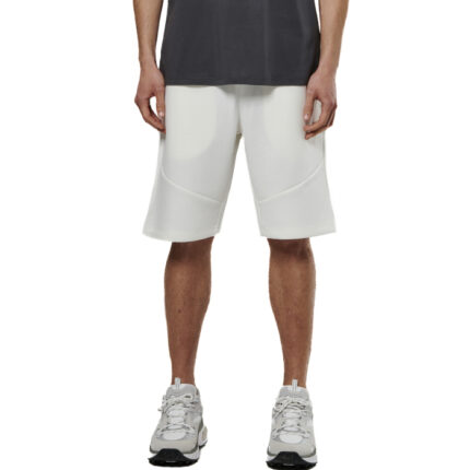 Body Action Tech Training Shorts White Alyssum Ανδρική Βερμούδα Λευκή