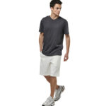 Body Action Tech Training Shorts White Alyssum Ανδρική Βερμούδα Λευκή