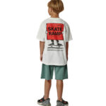 Body Action Natural Dye Bermuda Shorts Pine Green Παιδική Βερμούδα Πράσινη