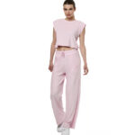 Body Action Beach Tank Top Pink Ice Γυναικείο Κοντομάνικο Κοντό Ροζ