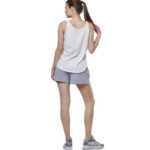Body Action Natural Dye Slub Tank Top White Γυναικεία Αμάνικη Μπλούζα Λευκή
