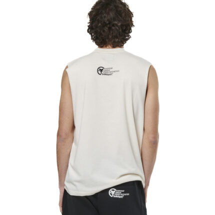 Body Action Classic Tank Tee White Alyssum Ανδρικό Αμάνικο Μπλουζάκι Λευκό