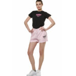 Body Action Slim Fit T-Shirt Black Γυναικείο Κοντομάνικο Μαύρο