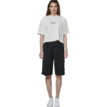 Body Action Relaxed Fit T-Shirt White Γυναικείο Κοντομάνικο Crop Λευκό