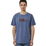 Body Action Logo T-Shirt China Blue Ανδρικό Κοντομάνικο Μπλέ